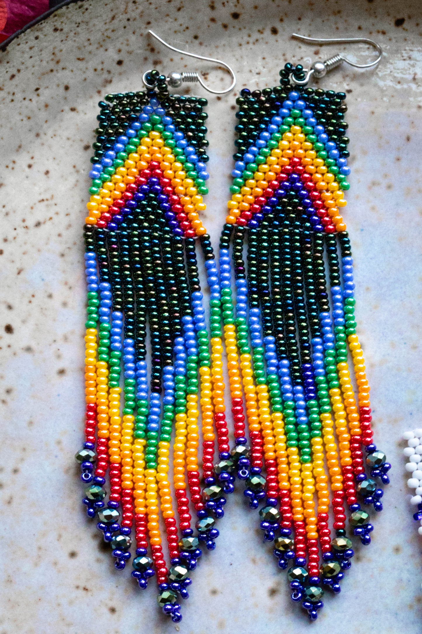 Rainbow Prisma Earrings
