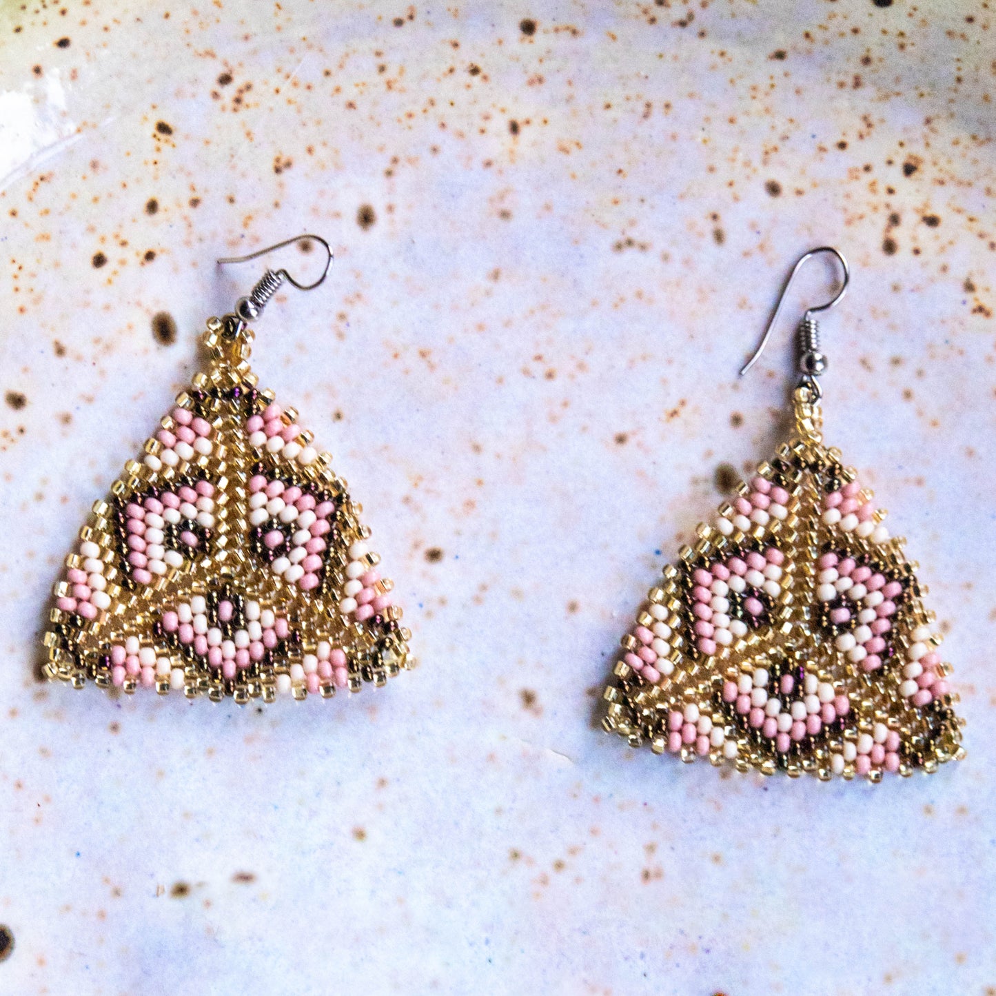 Sacred Triangle Earrings
