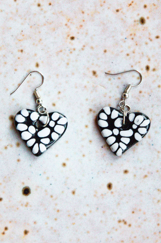 Hearts in Bloom Talavera Earrings