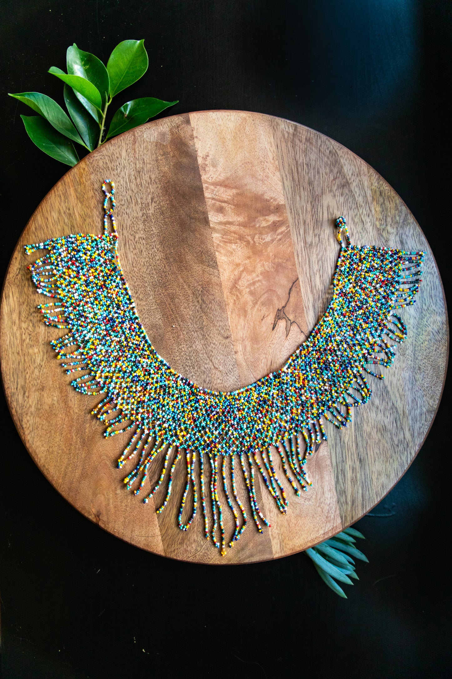 Rainbow Waterfall Necklace