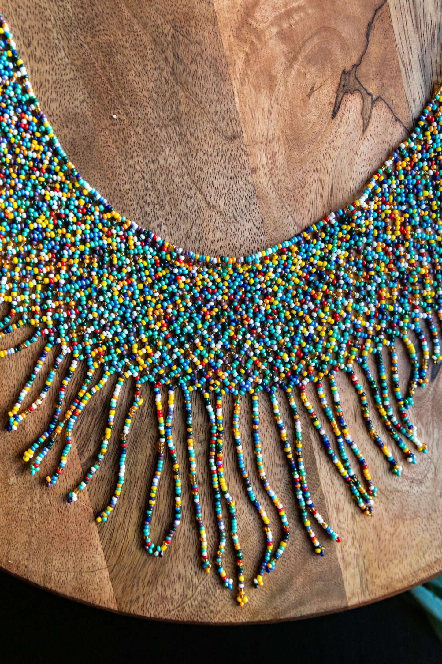 Rainbow Waterfall Necklace