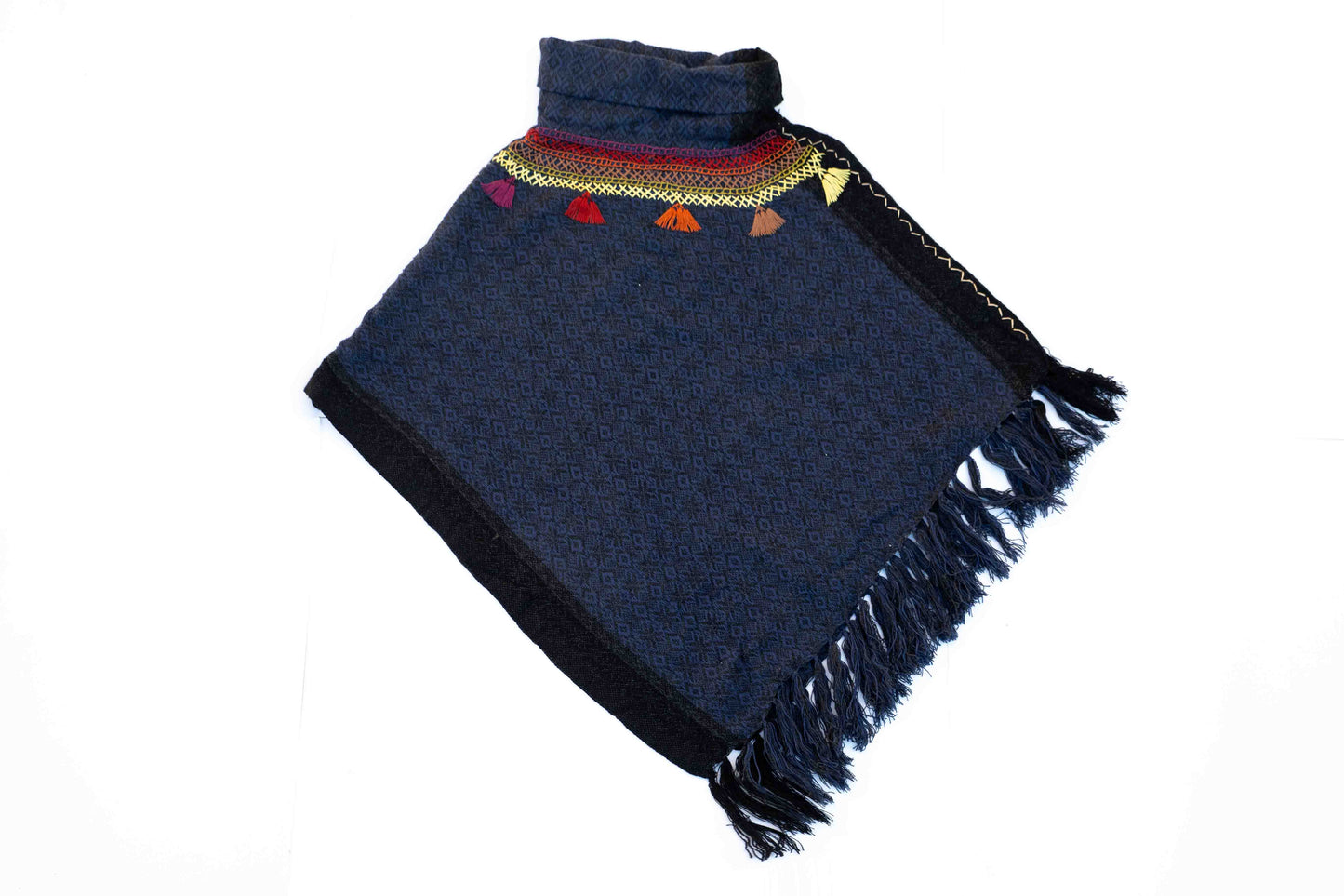 Navy Dusk Poncho