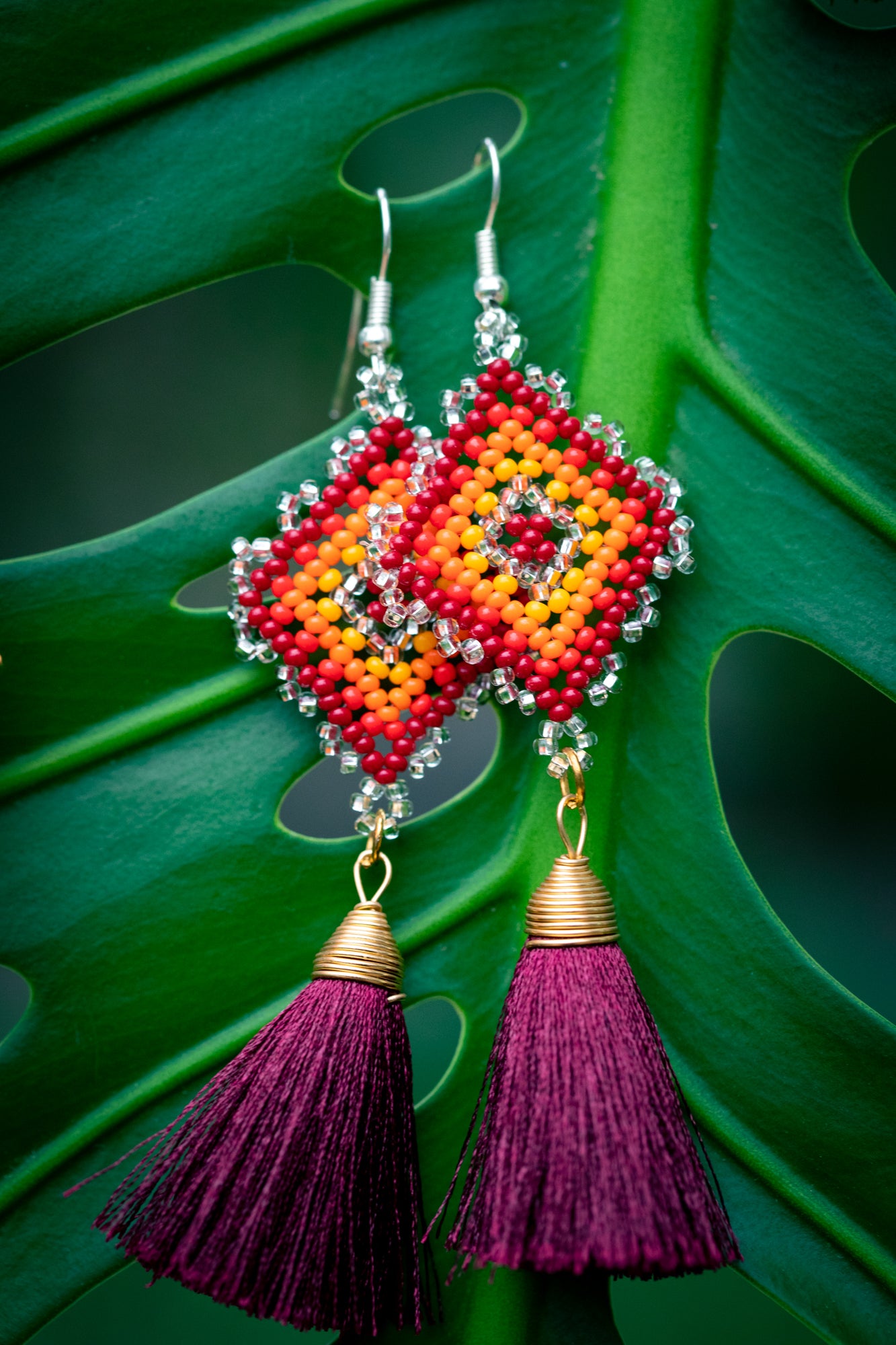 Fiesta Tassel Earrings- Multiple Colors