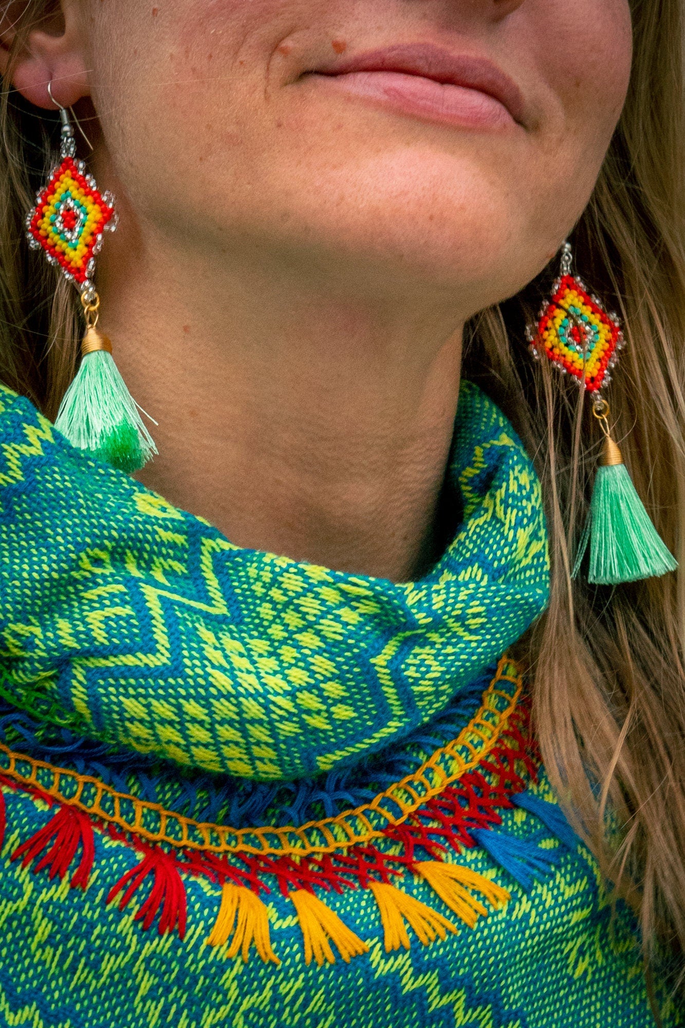 Fiesta Tassel Earrings- Multiple Colors